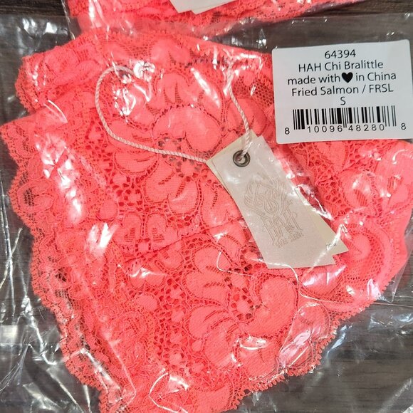 NWT Hah Chi Bralittle in Fried Salmon - We are HaH- Free people brand - Picture 7 of 7